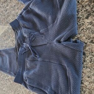 lululemon athletica Navy Textured Joggers